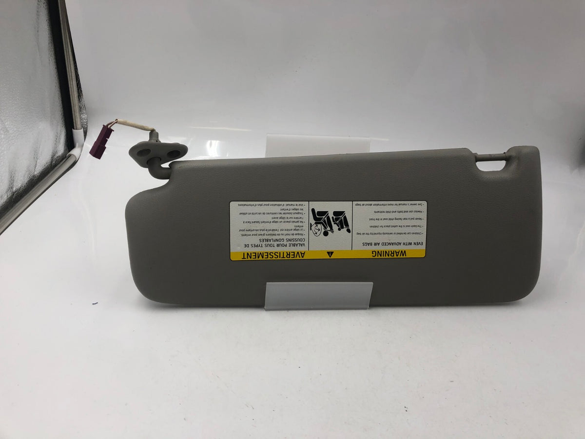 2006-2011 BMW 328i Passenger Sun Visor IIllumination Gray OEM A01B23006