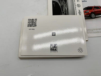 2014 GMC Acadia Denali Owners Manual Set with Case OEM B04B55051