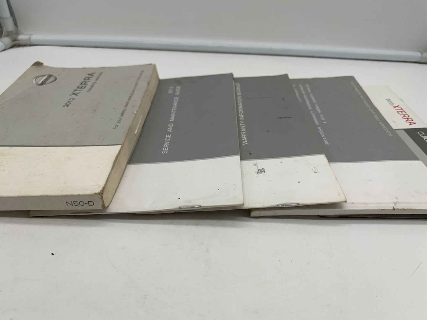 2012 Nissan Xterra Owners Manual Set OEM