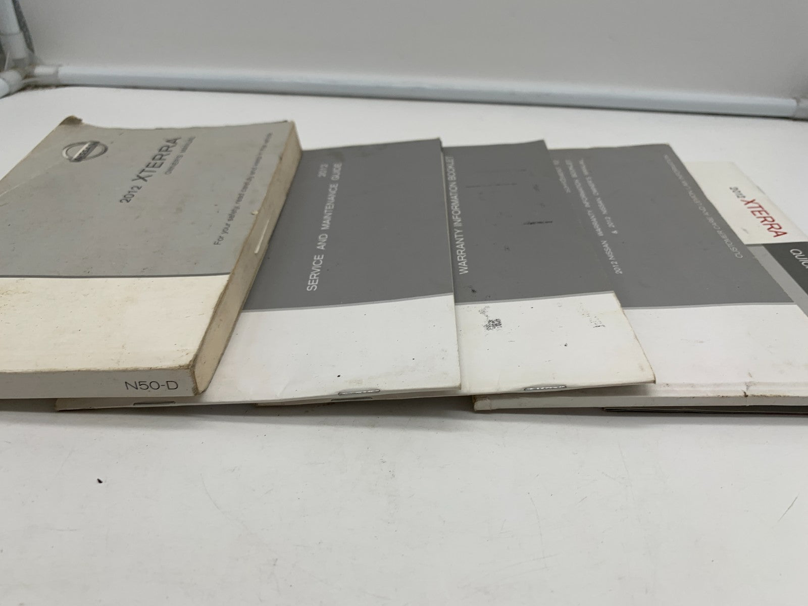 2012 Nissan Xterra Owners Manual Set OEM