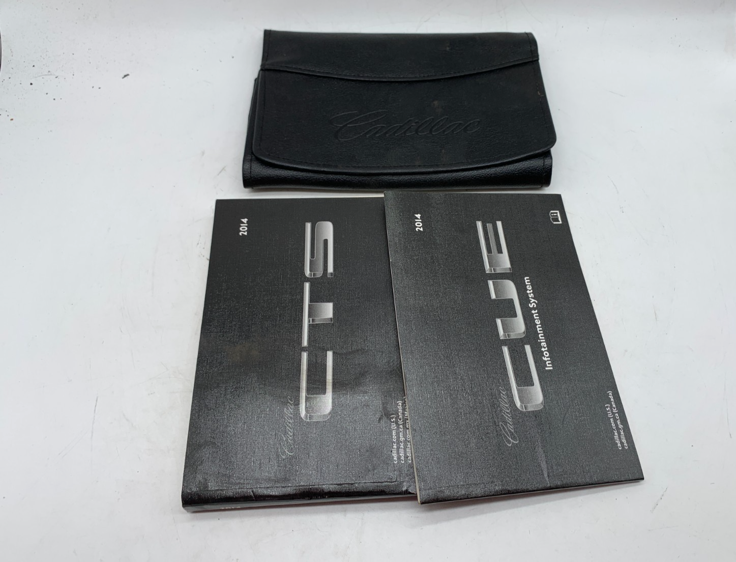 2014 Cadillac CTS Owners Manual Set with Case OEM A03B44005