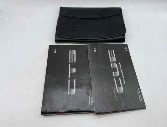 2014 Cadillac CTS Owners Manual Set with Case OEM A03B44005