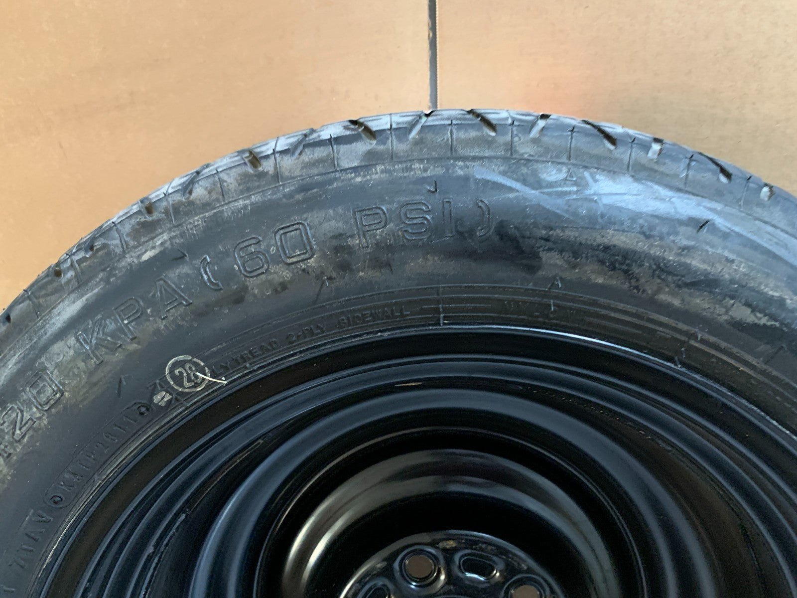 2011-2017 Nissan Juke 16" Spare Tire Wheel Compact Donut T135/90D16