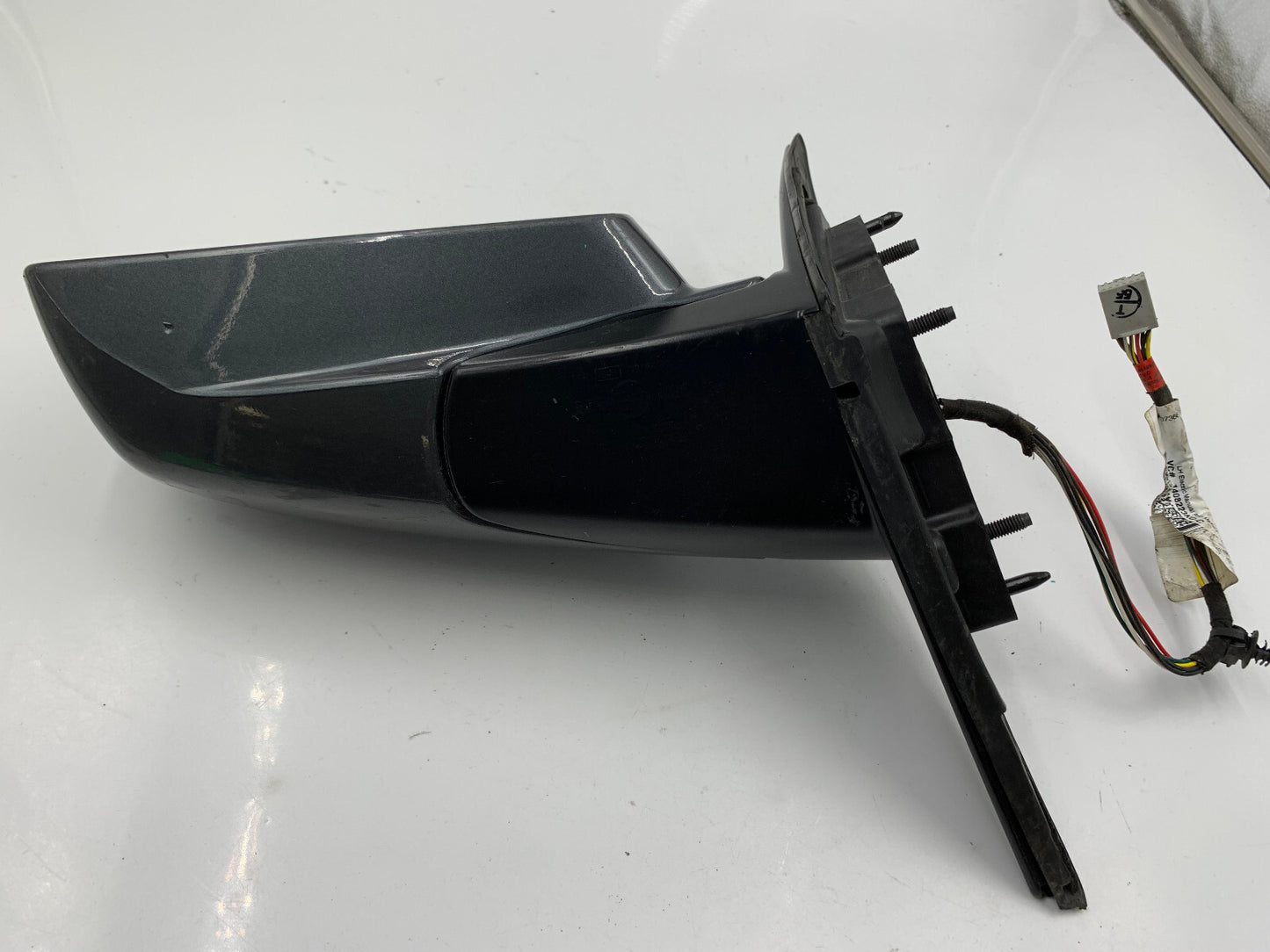 2008-2014 Cadillac CTS Driver Side View Power Door Mirror Gray OEM A03B17020