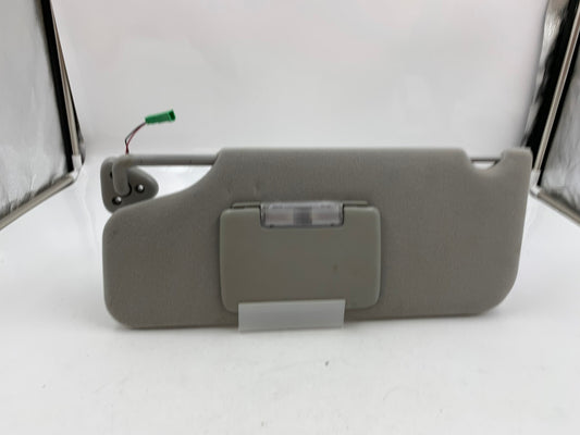 2005-2007 Mercury Montego Driver Sun Visor Gray Illuminated OEM A01B48009