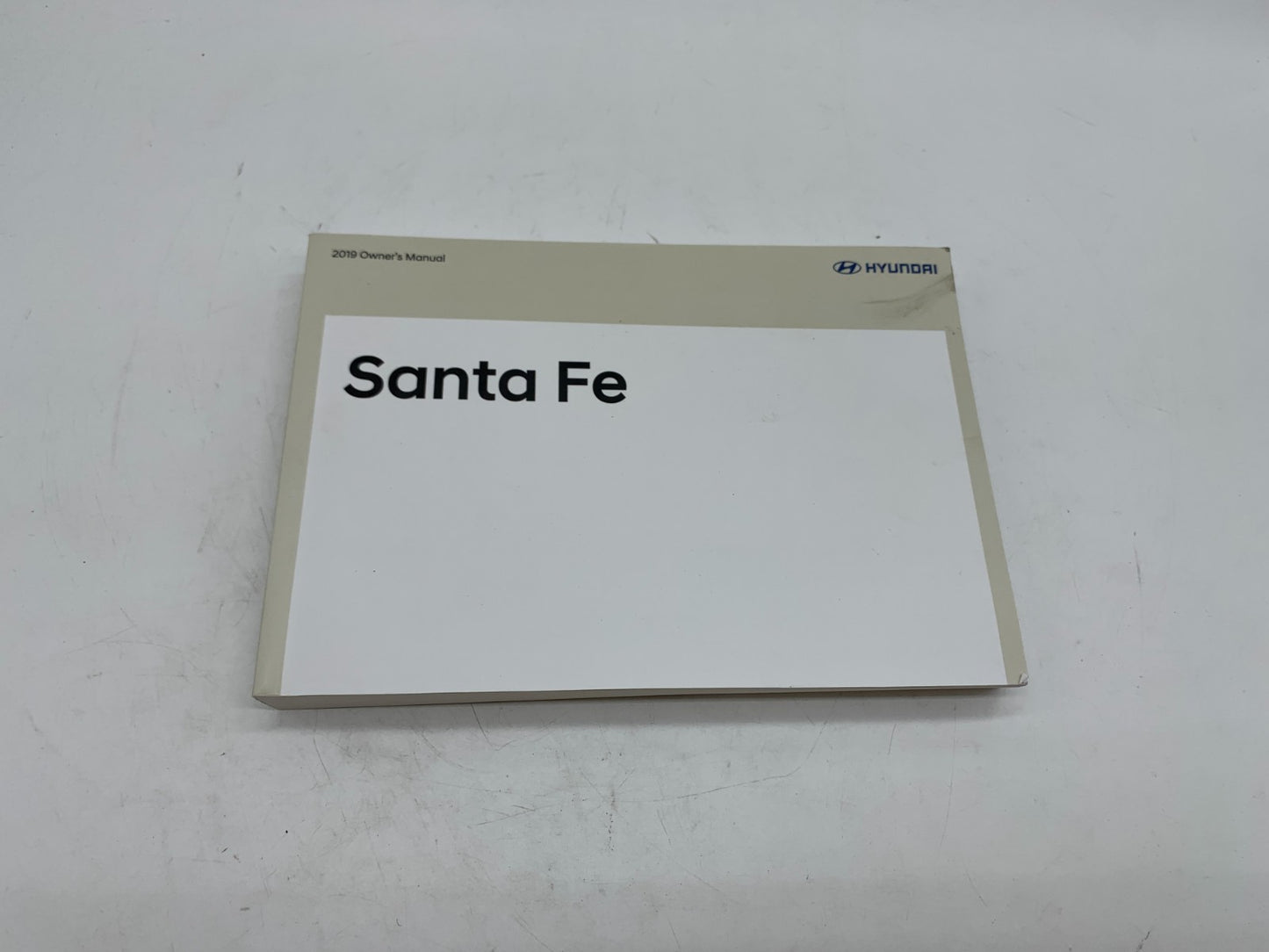 2019 Hyundai Santa FE Owners Manual OEM B01B27007