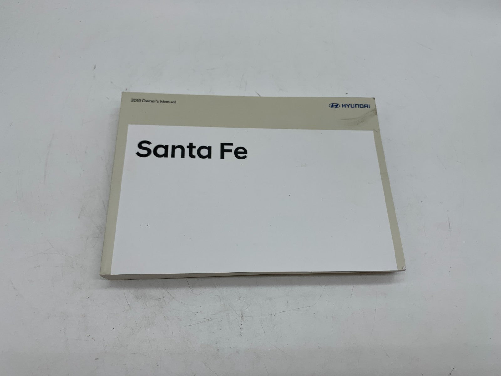 2019 Hyundai Santa FE Owners Manual OEM B01B27007