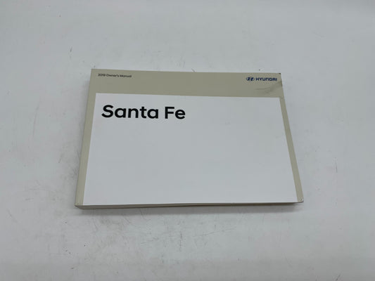 2019 Hyundai Santa FE Owners Manual OEM B01B27007