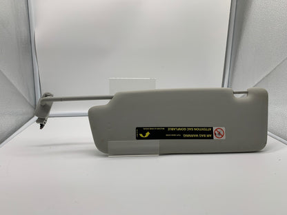 2009-2012 Audi A4 Passenger Sun Visor Sunvisor Gray Illuminated OEM