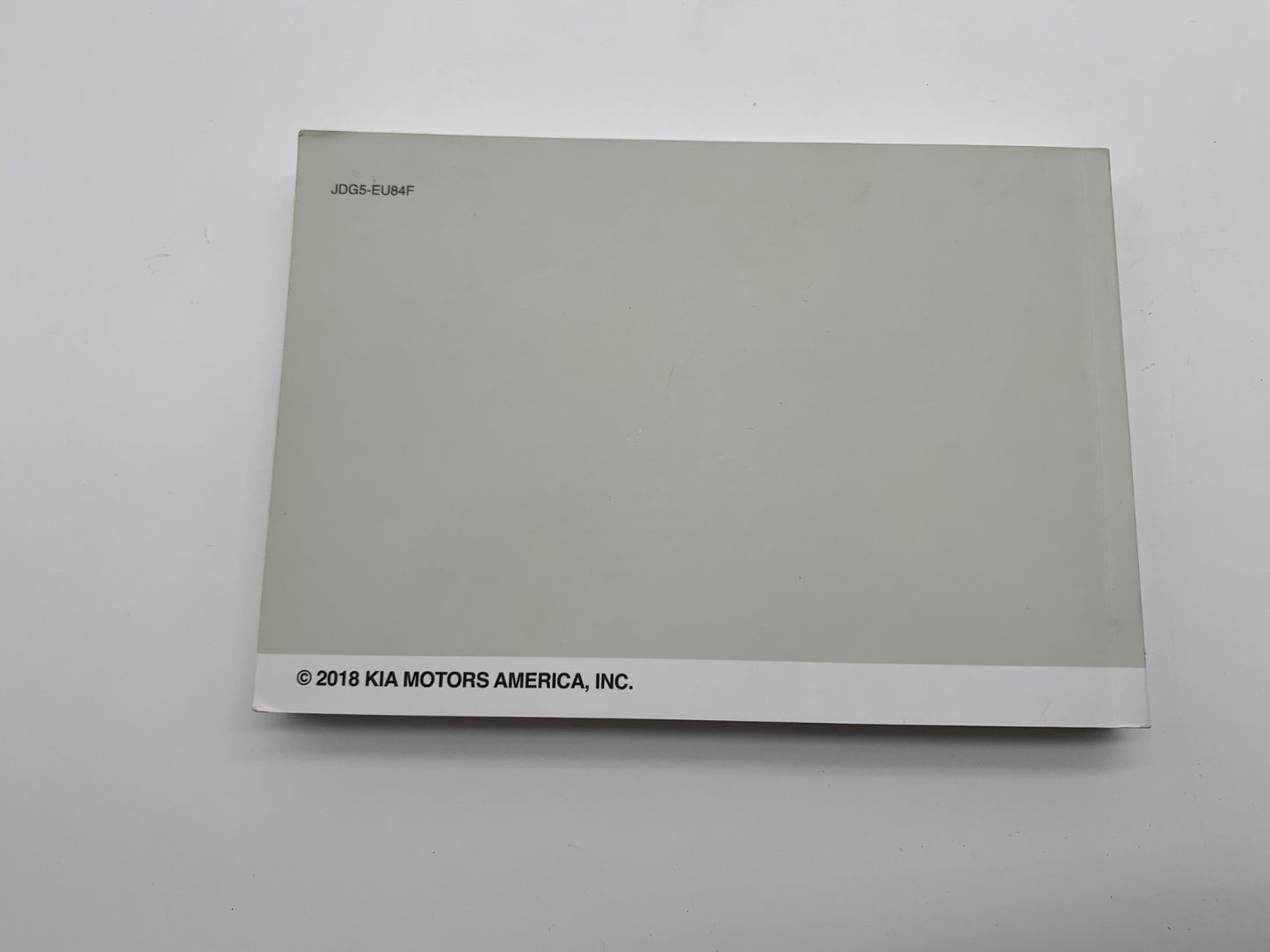 2018 Kia Optima Owners Manual Set with Case OEM B04B13003