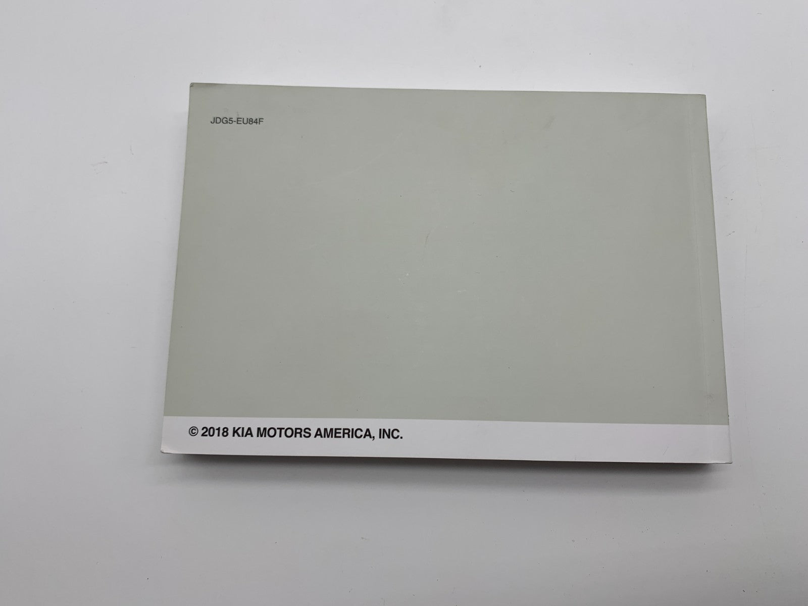2018 Kia Optima Owners Manual Set with Case OEM B04B13003