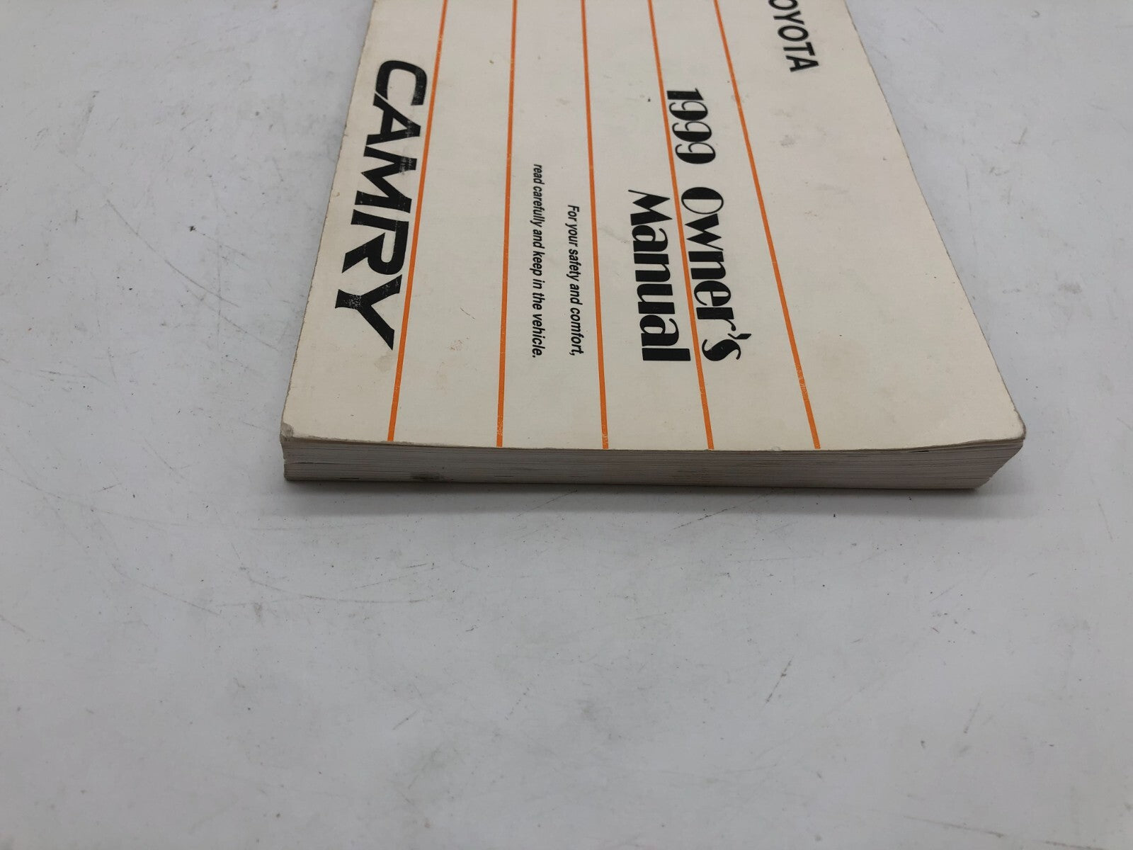 1999 Toyota Camry Owners Manual OEM D04B70014