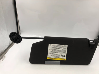 2011-2015 Ford Explorer Passenger Sun Visor Black OEM A03B47039