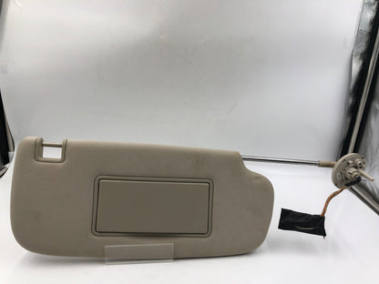 2011-2013 Jeep Grand Cherokee Passenger Sun Visor Gray Illuminated OEM E01B11026
