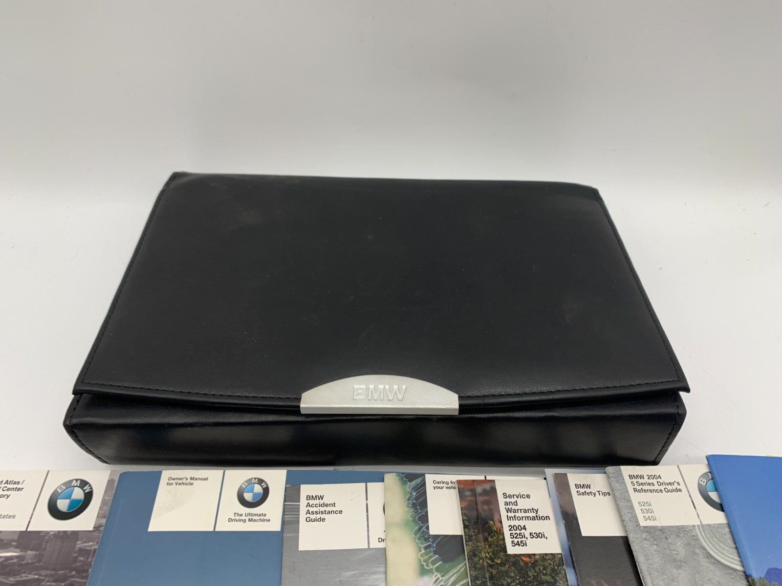 2004 BMW 545i 5 Series Owners Manual Set OEM D01B11007