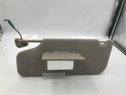 2008-2009 Mercury Sable Driver Sun Visor Sunvisor Gray Illuminated OEM D02B29042