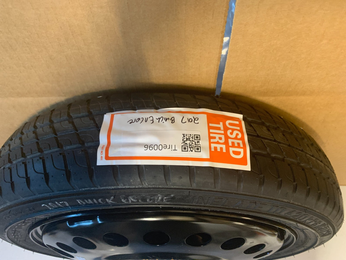 2013-2022 Buick Encore 16" Spare Tire Wheel Compact Donut T125/70R16