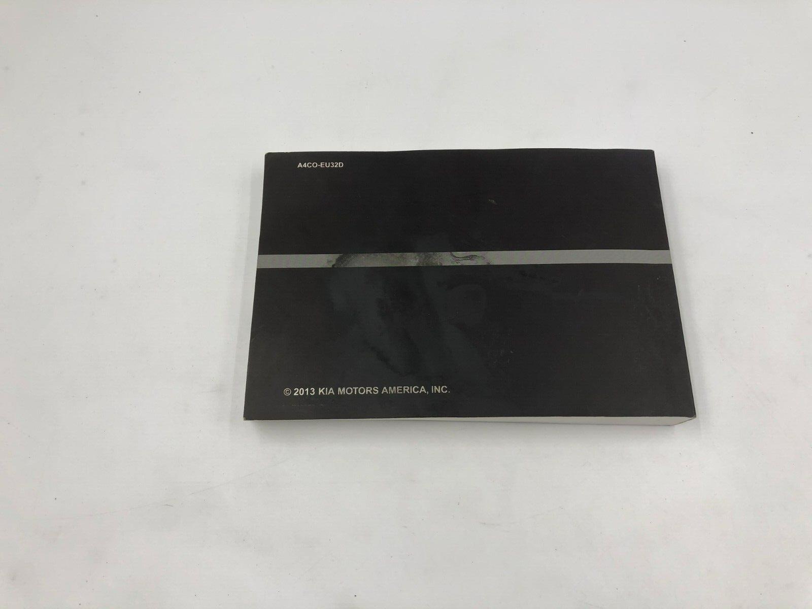 2013 Kia Optima Owners Manual OEM C04B26076