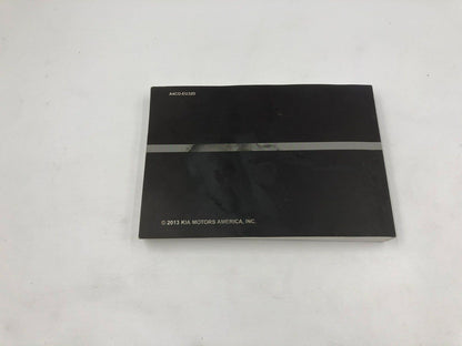 2013 Kia Optima Owners Manual OEM C04B26076