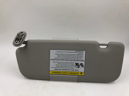 2017-2018 Kia Forte Passenger Sun Visor Gray OEM D04B08006