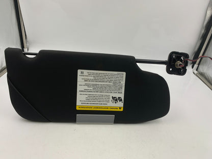 2013-2018 Ford Taurus Driver Sun Visor Sunvisor Black Illuminated OEM D01B30083