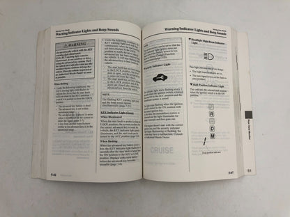 2007 Mazda CX-7 CX7 Owners Manual Set With Case OEM C04B35028