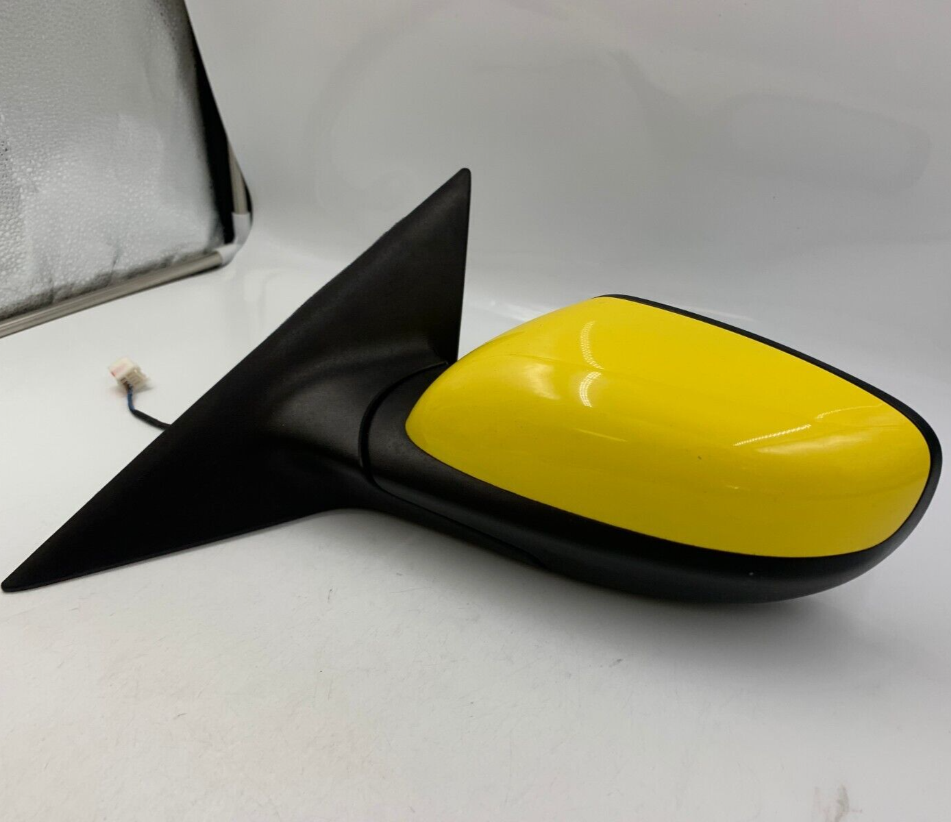 2004-2011 Mazda RX-8 RX8 Driver Side View Power Door Mirror Yellow OEM D02B58007