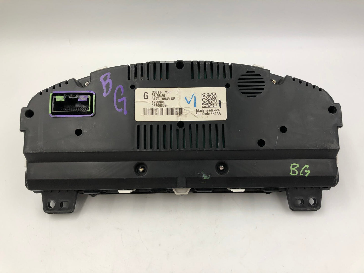 2011 Ford Edge Speedometer Instrument Cluster Unknown Miles OEM A04B49045