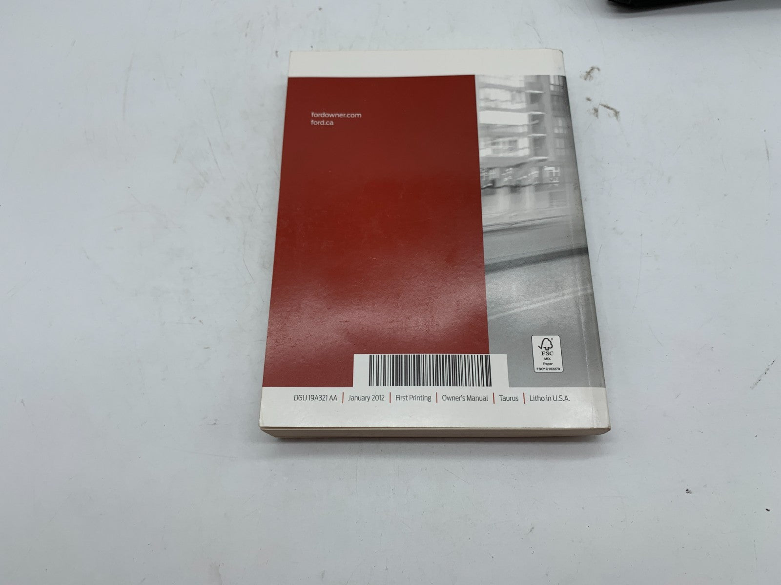 2013 Ford Taurus Owners Manual Set with Case OEM A01B50002