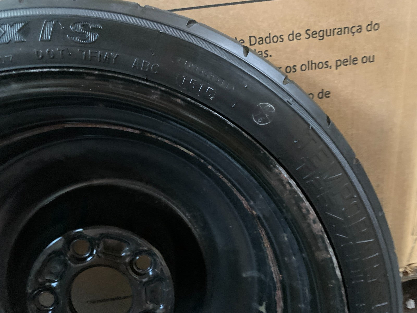 2015-2019 Nissan Sentra 16" Spare Tire Wheel Compact Donut T125/70D16