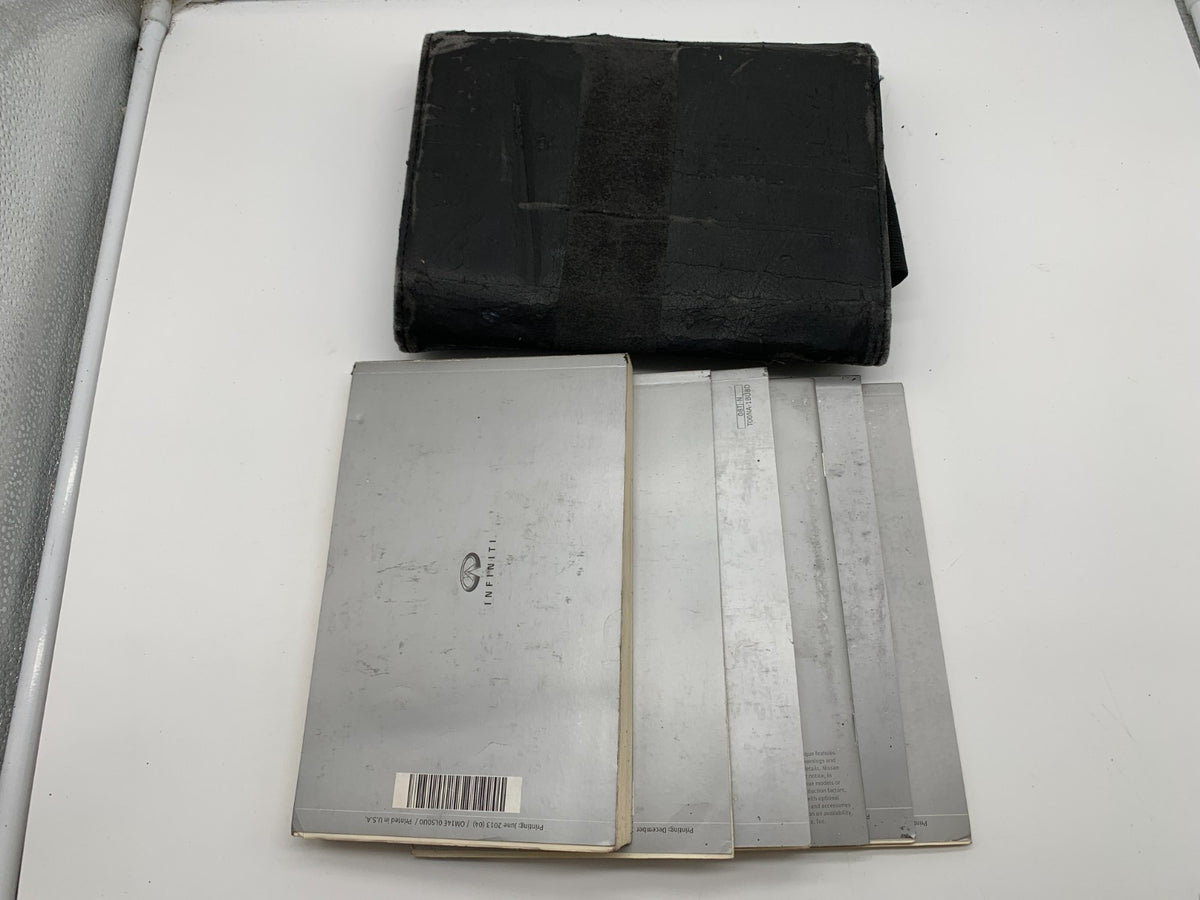 2014 Infiniti QX60 QX 60 Owners Manual Set with Case OEM A03B24050