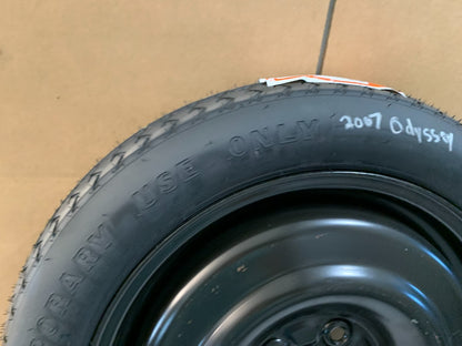 2005-2010 Honda Odyssey 17" Spare Tire Wheel Compact Donut T135/80D17