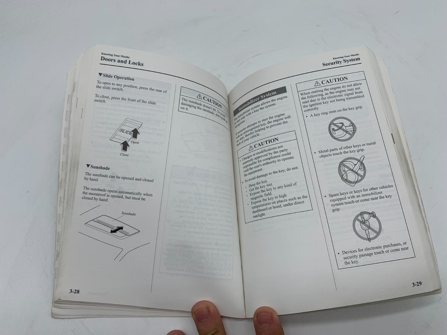 2005 Mazda 6 Owners Manual Book Guide OEM C03B66002