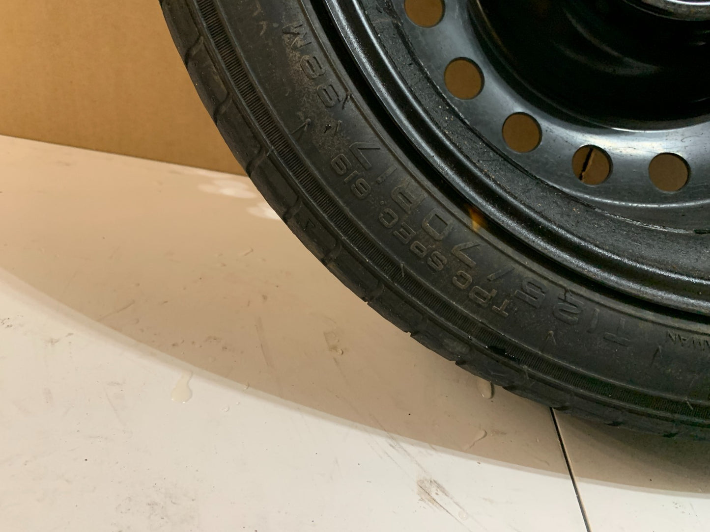 2013-2016 Chevrolet Malibu 17" Spare Tire Compact Donut T125/80R17