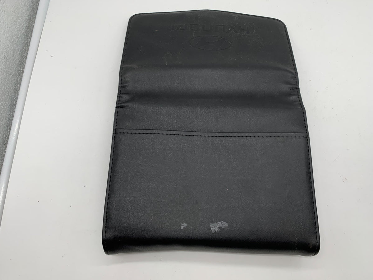 2011 Hyundai Tucson Owners Manual Set with Case OEM A02B07025