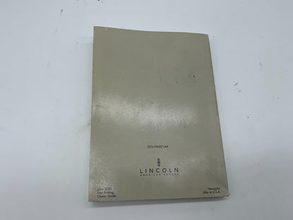 2002 Lincoln Navigator Owners Manual Guide OEM C02B33003