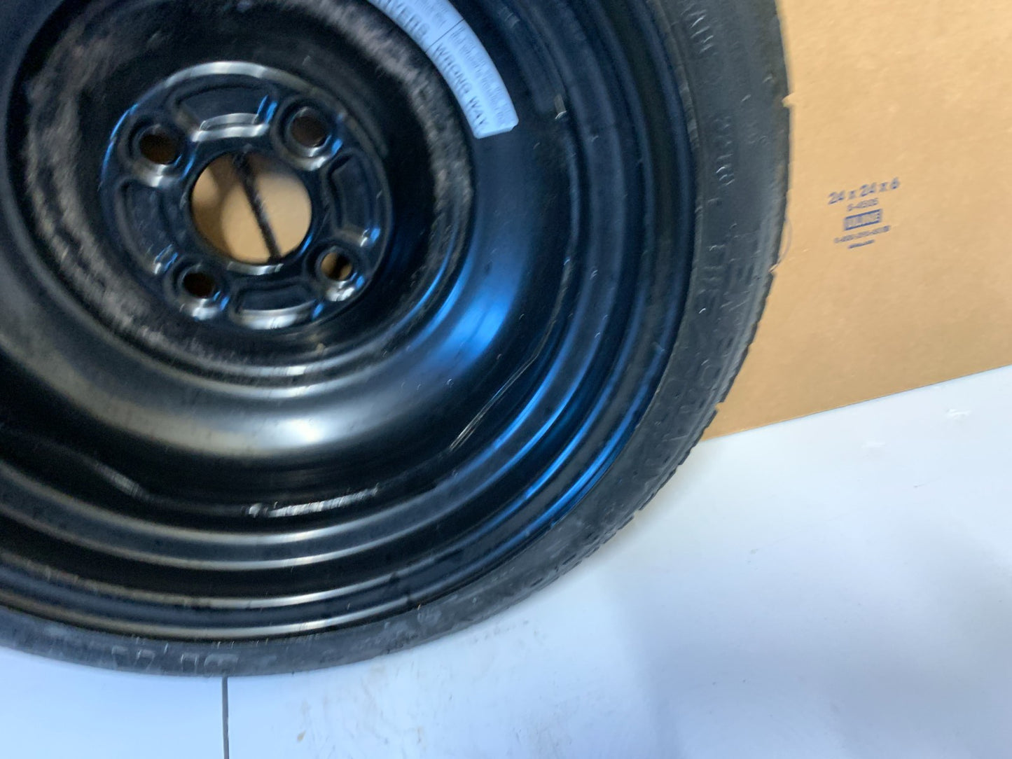 2017-2024 Mitsubishi Mirage 14" Spare Tire Wheel Compact Donut T115/70D14 Maxxis