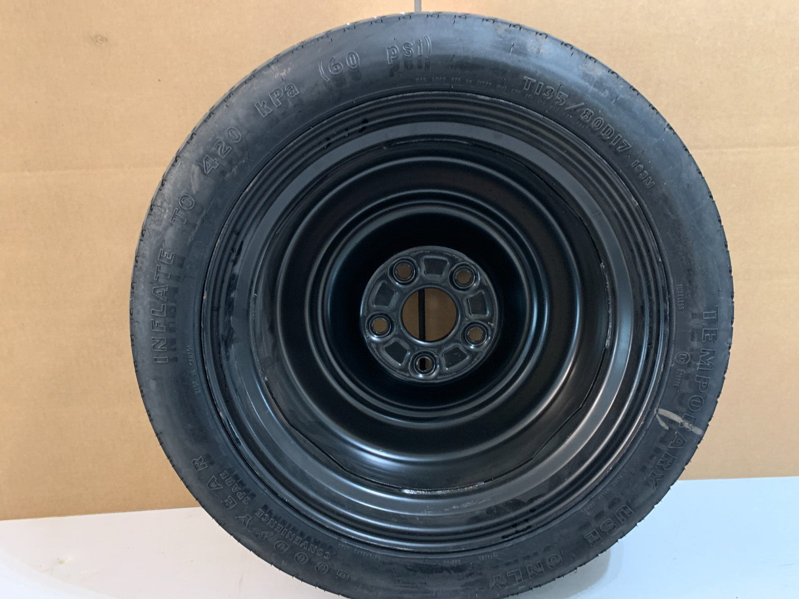 2005-2010 Honda Odyssey 17" Spare Tire Wheel Compact Donut T135/80D17