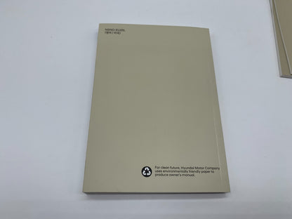 2022 Hyundai Venue Owners Manual Set OEM D02B15031