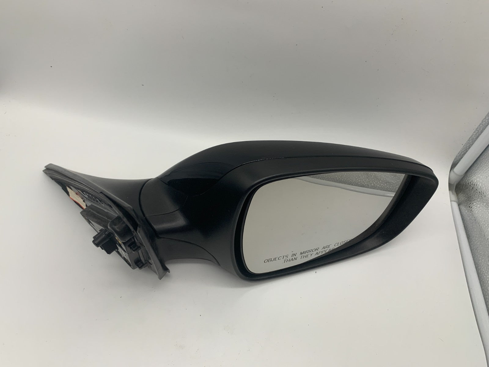 2014-2017 Hyundai Veloster Passenger Side View Power Door Mirror Black OEM