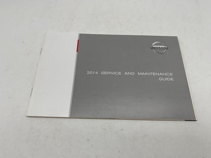 2014 Nissan Quest Owners Manual Set with Case OEM