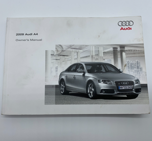 2009 Audi A4 Sedan Owners Manual OEM B01B48046