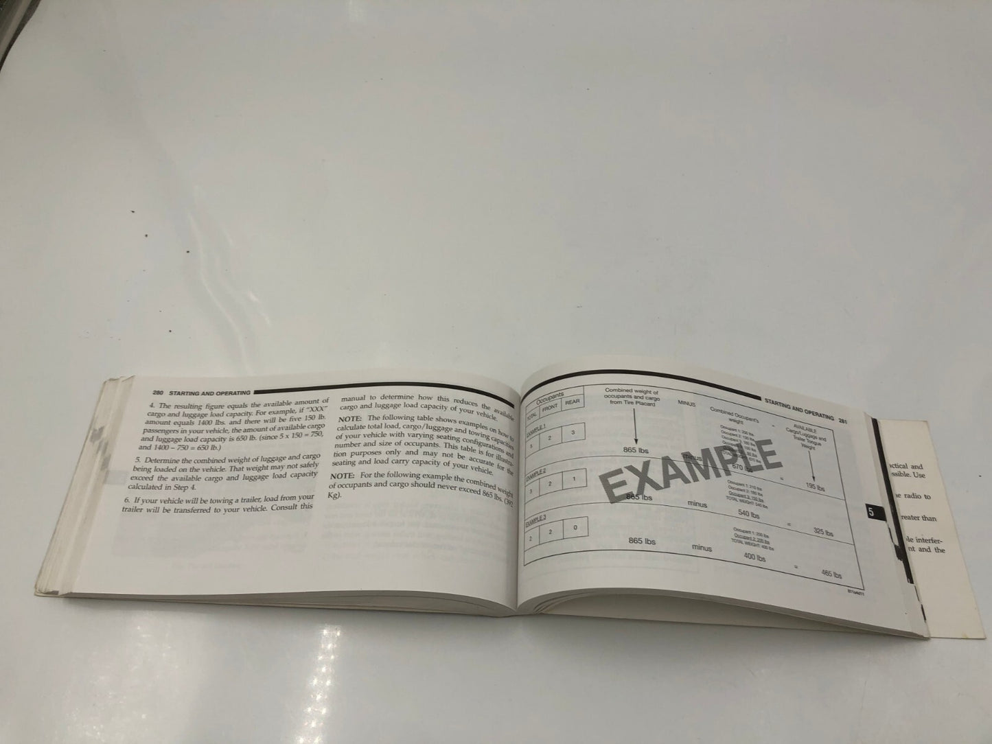 2006 Chrysler Pacifica Owners Manual OEM D04B02085