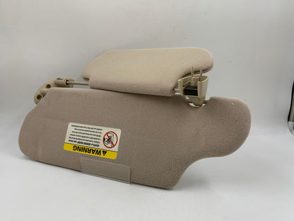 2000-2003 Mercury Sable Passenger Sun Visor Beige Illuminated OEM A03B38054