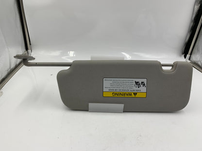 2014-2016 Kia Forte Passenger Sun Visor Gray OEM D04B37028