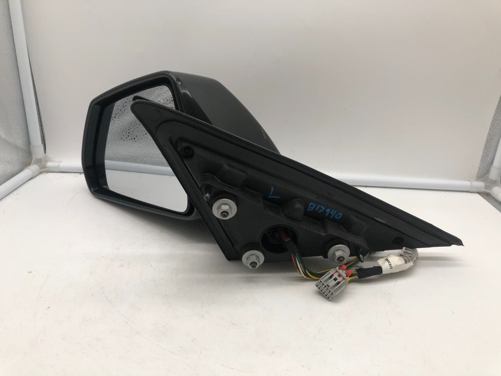 2008-2014 Cadillac CTS Driver Side View Power Door Mirror Black OEM A01B12005