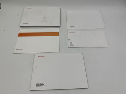 2010 Audi A4 Sedan Owners Manual Set with Case OEM D01B43006