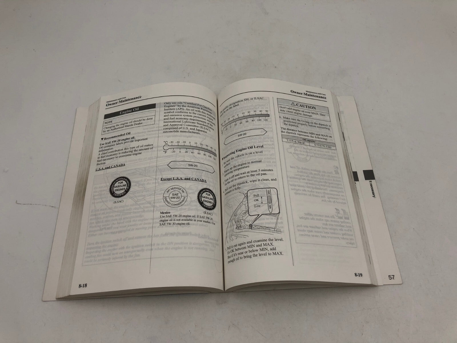 2007 Mazda 5 Owners Manual OEM D02B04049