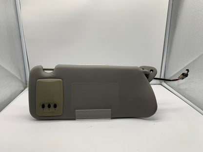 2003-2007 Cadillac CTS Driver Sun Visor Gray Illuminated OEM C03B70014