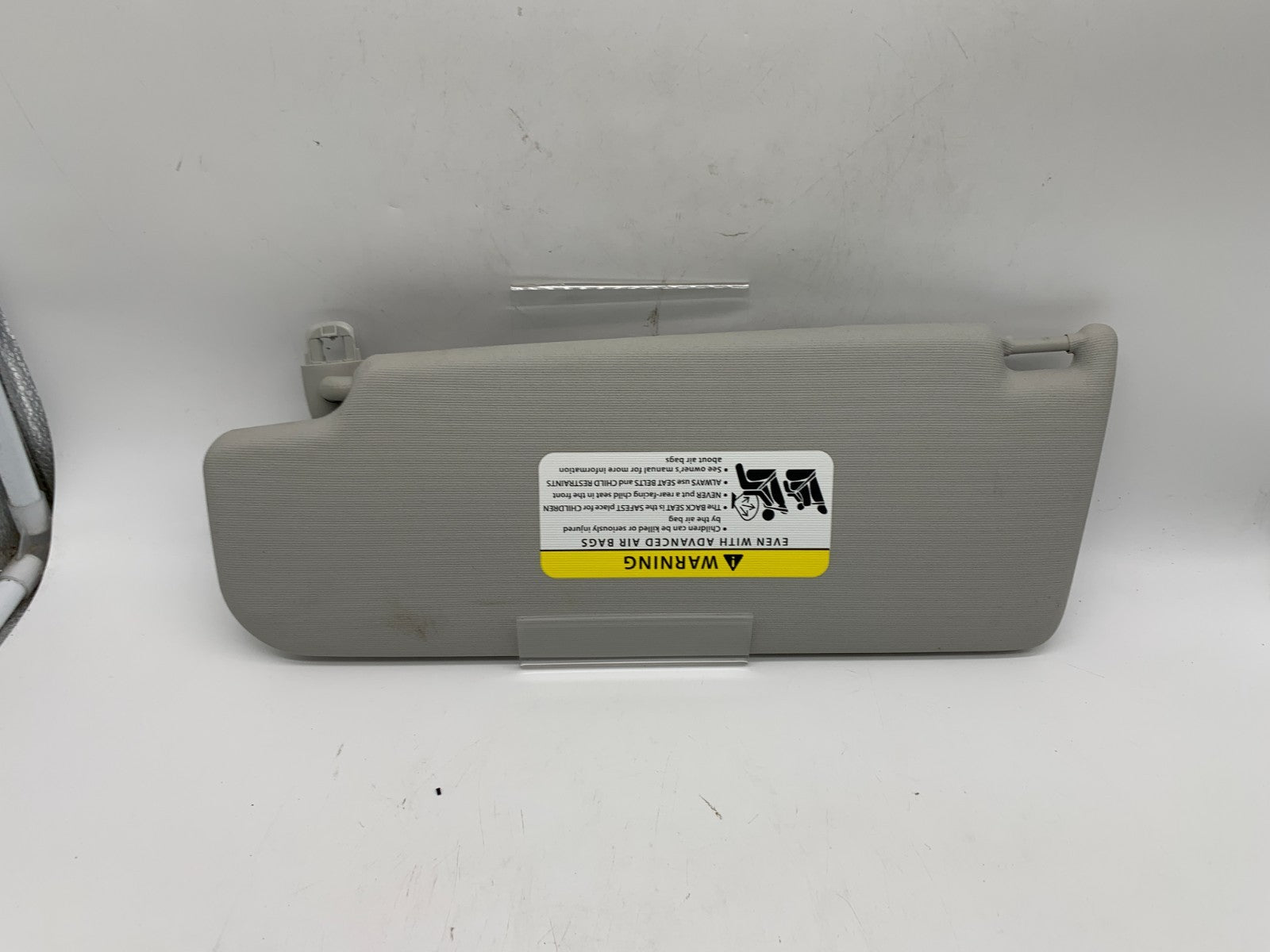 2011-2018 Volkswagen Jetta Passenger Sun Visor Gray Illuminated OEM D03B42003